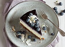 Image of Blaubeer Cheesecake