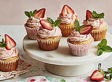 Image of Erdbeer-Cupcakes