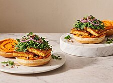 Image of Tofu Burger mit Rucola