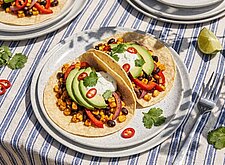 Image of Tacos mit Mais und Bohnen