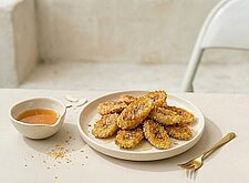 Image of Airfryer Honigbananen mit Panko-Crunch