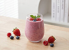 Image of Beeren-Smoothie mit Haferdrink
