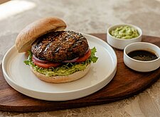 Image of Portobello Burger mit Avocado