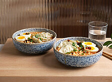 Image of Cremige Buldak Ramen mit Ei und Käse