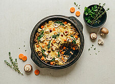 Image of Grünkern Gratin mit Tofu