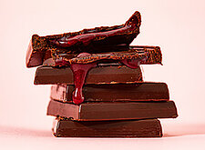 Image of Schokolade mit Himbeerfüllung