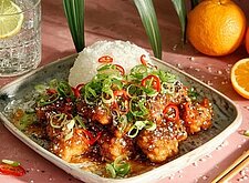Image of Hühnerfleisch in Orangensauce
