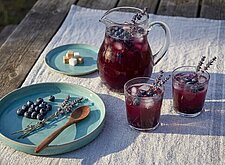 Image of Heidelbeer-Lavendel-Limonade