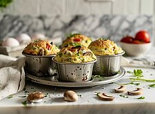 Image of Eiermuffins mit Gemüse