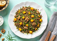 Image of Schnittlauch in Linsensalat