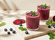 Image of Rote Bete Blaubeer Smoothie