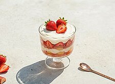 Image of Erdbeer Rhabarber Tiramisu