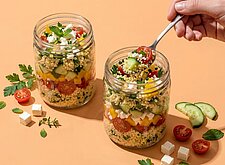 Image of Couscous-Salat im Glas