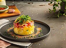 Image of Kartoffel Lauch Auflauf mit Gorgonzola