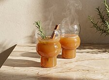 Image of Hot Apple Mocktail mit Rosmarin