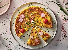 Image of Vegetarische Spaghetti-Torte