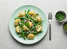 Image of Salat mit Kartoffeln und grünen Bohnen
