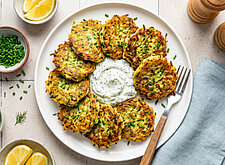 Image of Schnittlauch Zucchini Puffer