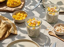 Image of Chia Pudding mit Mango