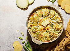 Image of Kohlrabi Kartoffel Gratin