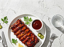 Image of Spare Ribs mit Peperoni-BBQ-Soße