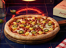 Image of Stranger Things Crispy Bacon Jalapeno Pizza