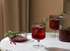 Image of Granatapfel-Prosecco mit Rosmarin