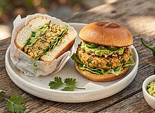 Image of Jalapeño-Kichererbsen-Burger