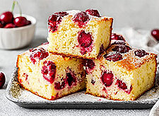 Image of Kirschkuchen vom Blech