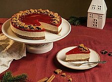 Image of Winterlicher Spekulatiuskuchen No-Bake