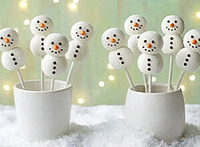 Image of Schneemann Cake Pops