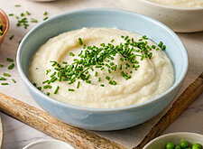 Image of Schnittlauch in Blumenkohlpüree