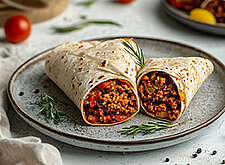 Image of Wraps mit Hackfleisch