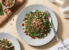 Image of Crunchy Lentil Herb Salad