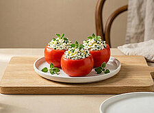 Image of Gefüllte Tomaten mit Frischkäse