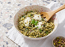 Image of Pistazien Basilikum Pesto mit Pasta