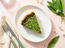 Image of Bärlauch Spinat Quiche