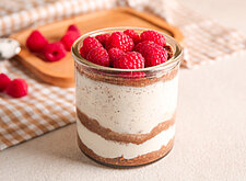 Image of Himbeere Cheesecake im Glas