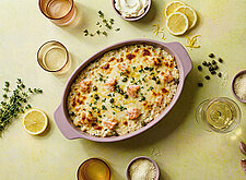 Image of Reis-Gratin mit Fisch
