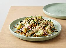Image of Kartoffelsalat mit Erdnuss Dressing