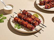 Image of Tandoori-Seitan-Grillspiesse