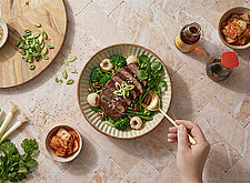 Image of Steak mit Gemüse