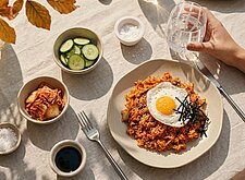 Image of Kimchi Fried Rice mit Spiegelei