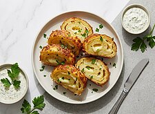 Image of Knusprige Kartoffel-Parmesan-Rollen