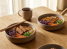 Image of Sesam Ramen mit Tempeh