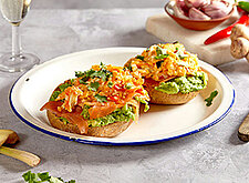 Image of Avocado-Lachs-Brötchen