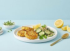 Image of Couscouspuffer mit Salat