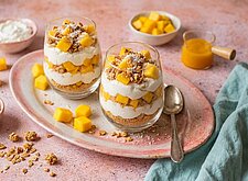Image of Mango Coconut Cream Cups