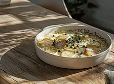 Image of Reis-Gratin mit Fisch