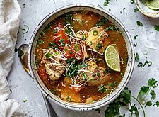 Image of Süß-saure Fischsuppe
